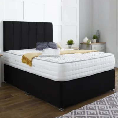Small Double Divan Bed With Mattress Included